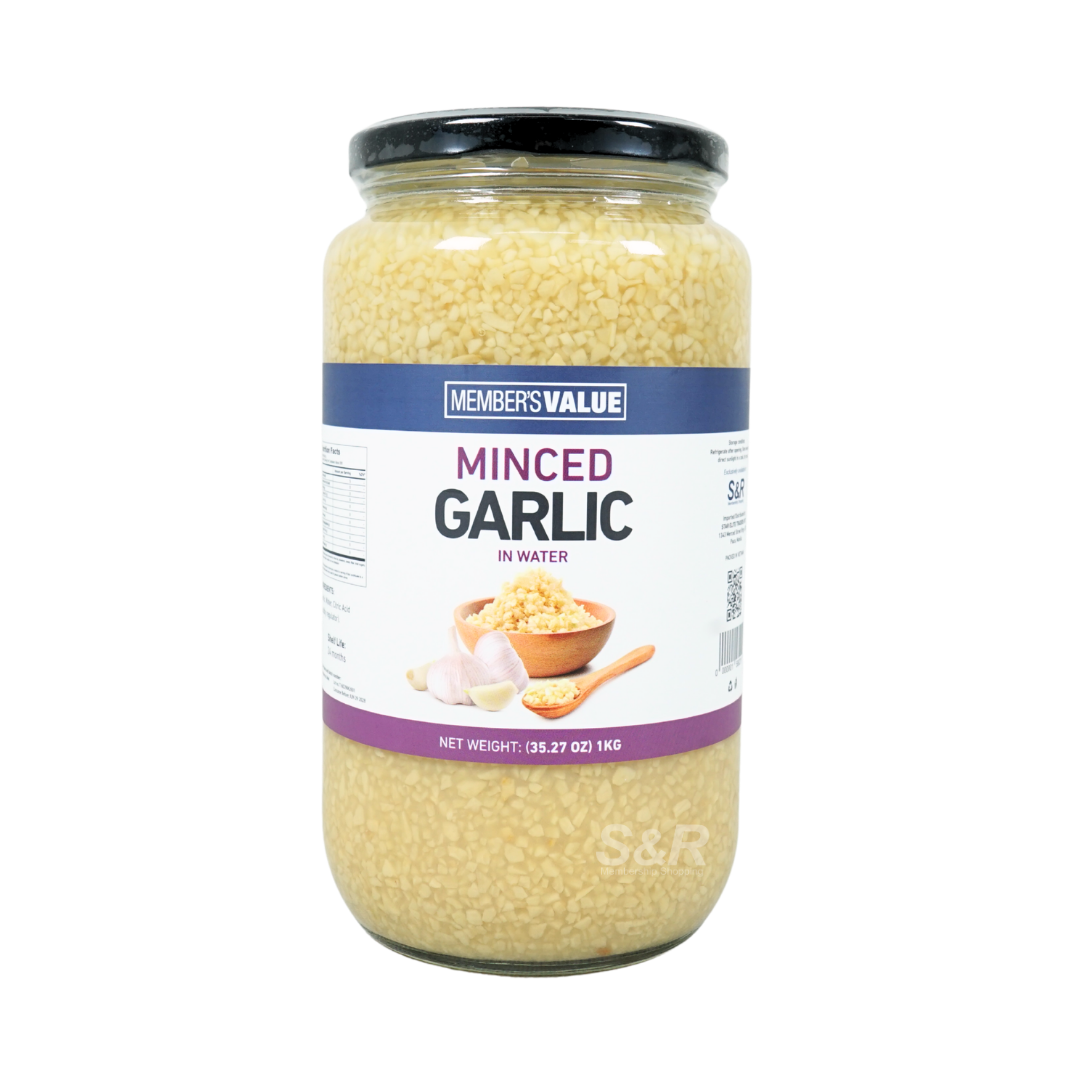 Member's Value Minced Garlic in Water 1kg